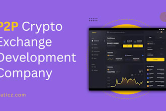 advanced crypto exchange website, p2p exchange website, wallet integration, kyc