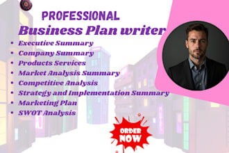 write and review a business plan or financial plan for startups