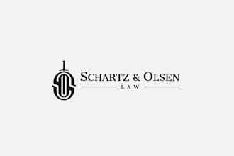 design professional modern attorney lawyer law firm logo