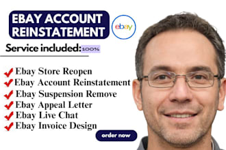 reinstate ebay account, reopen ebay restriction, remove ebay suspension