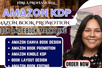 do amazon book promotion, children book and ebook advertising and marketing
