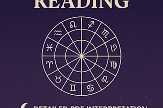 create a personalized natal birth chart