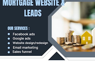 generate mortgage website mortgage leads home buyer mortgage calculator