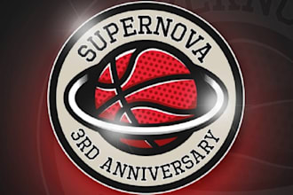 design high definition basketball training camp logo