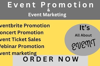 event promotion, ticket sales, eventbrite, website promotion, webinar marketing