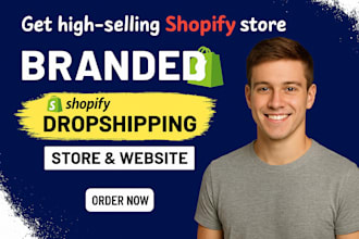 build automated shopify dropshipping store, pet store, shopify website redesign