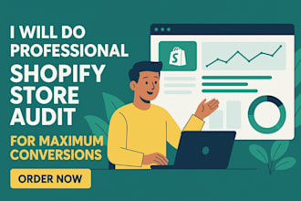 do professional shopify store audit for maximum conversions