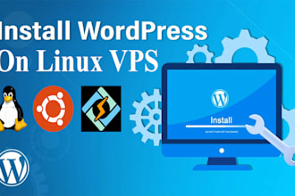 install wordpress on any vps or also on cyberpanel