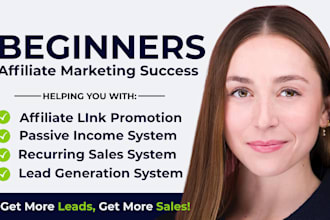 help beginner start clickbank affiliate marketing or promote affiliate link