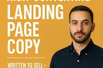 write persuasive b2b and saas sales and landing page copy that converts