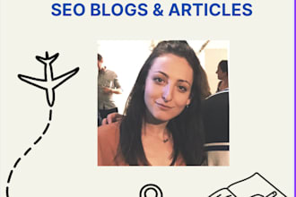 write engaging and unique SEO travel and lifestyle blogs or articles