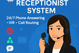 do outbound ai voice phone call receptionist 3d virtual voice agent receptionist