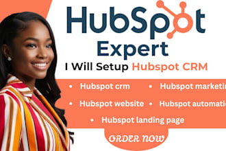 setup hubspot crm hubspot workflow hubspot landing page hubspot survey