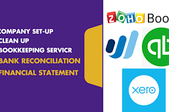 do bookkeeping and bank reconciliation in zoho books online