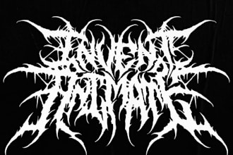 create 3d dark metal logo intro