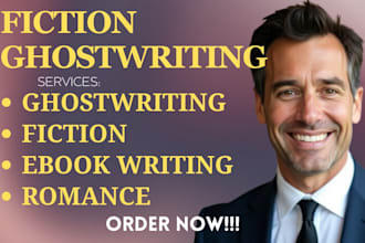 be your fiction ghostwriter, ebook ghostwriter, ebook writer, fiction, romance