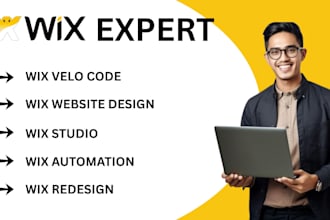 design wix website wix redesign wix velocode wix studio wix automation