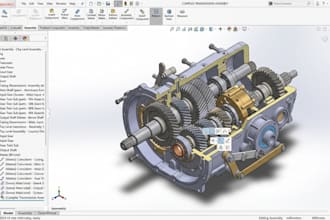 do 3d cad designing 3d product design 3d model in solidworks and fusion 360