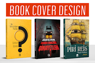 professional book cover design for print, ebook, and wattpad