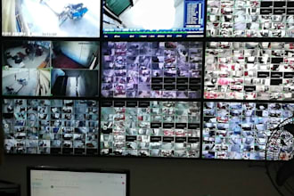 provide 24 7 remote cctv monitoring and secure data backup
