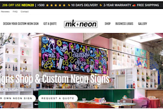 neon shopify store neon website neon sign neon store neon or neon shopify store