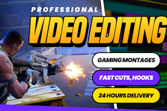 funny edit your gaming video with fast cuts for youtube