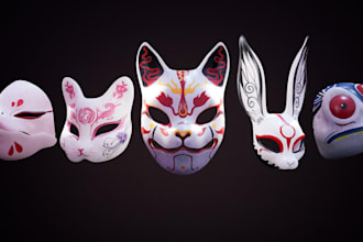 3d cosplay 3d custom mask design 3d costume 3d helmet prop print 3d mask print