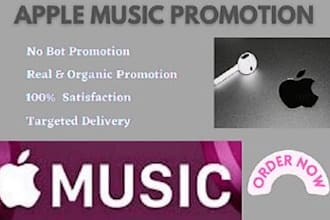 do fast apple music promotion, apple promotion