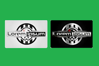 create professional property, industrial company logo
