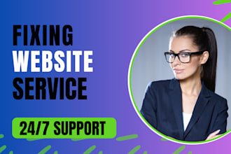 help fix edit wordpress wix website speed customize webflow website