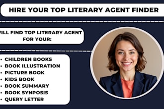find literary agent for nonfiction stories children story book fiction stories
