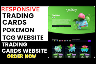 trading card shopify store pokemon website trading card dropshipping website