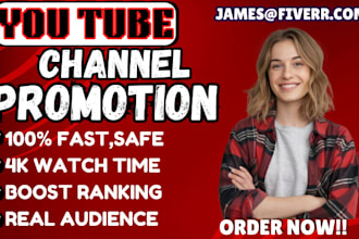 create ,manage and buy monetize youtube channel