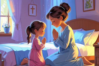 create christian children book, bible children story,  book, KDP book cover