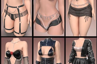 do 3d meshes for second life