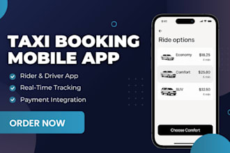develop taxi booking app ola uber lyft clone android ios parcel delivery