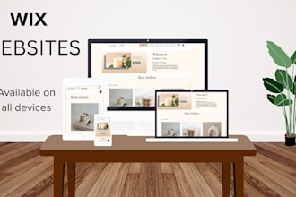 design and develop a personal, brand or ecommerce wix site