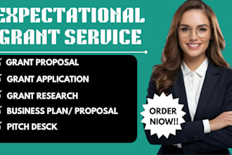 do grand research grant proposal  grant application pitch deck business plan