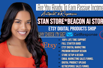 do stan store design, stan store, systeme io sales funnel, stan store marketing