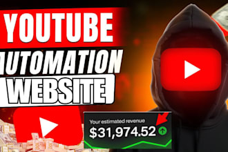develop ai saas website, ai faceless automation web, ai video editing website