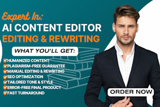 humanize ai content, ai text, plagiarism check, factcheck, content proofreading
