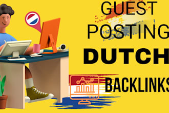 make high quality dutch guest post backlink for google rank