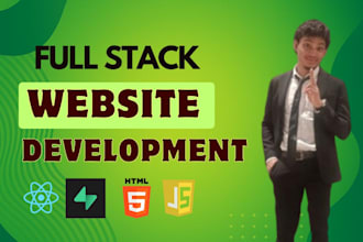 be your expert full stack web developer with frontend and backend