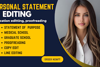 proofread edit refine your statement of purpose personal statement, CPA letter