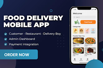 develop a food delivery app like ubereats, swiggy, zomato, grubhub clone