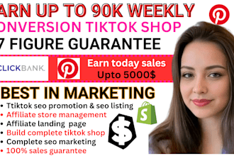 tiktok shop affiliate marketing, manage tiktok shop shopify marketing sales
