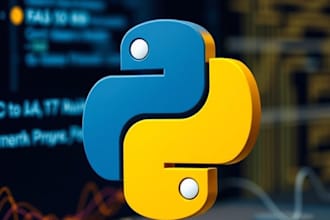 do python programming, coding projects, and ai bots