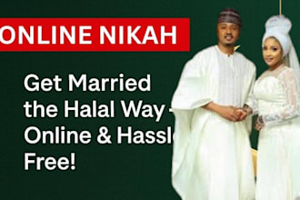 be your online nikah imam, witness, wali, certificate