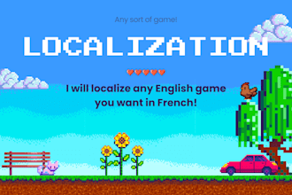 translate in french the video games you ask