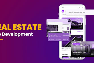 develop real estate app property management app real estate website development